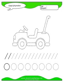 Çizgi Çalışma Sayfaları